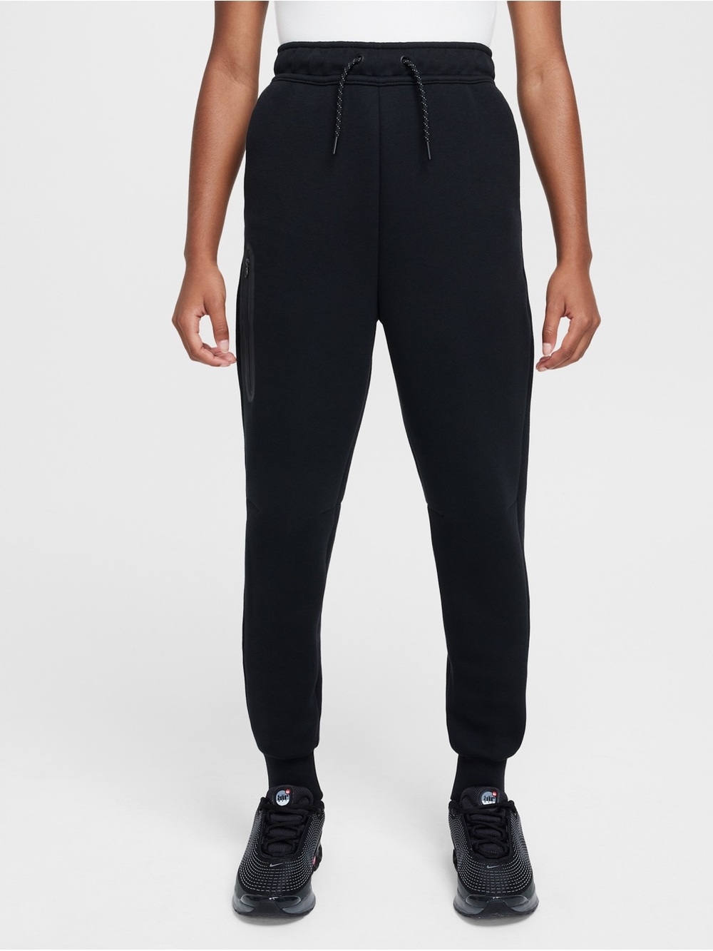Nike Kids Black Jogger Pants with Elastic Waist
